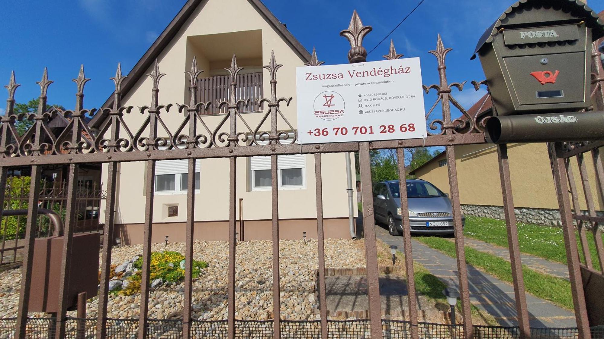 Villa Zsuzsa Vendeghaz Bogács Exterior foto
